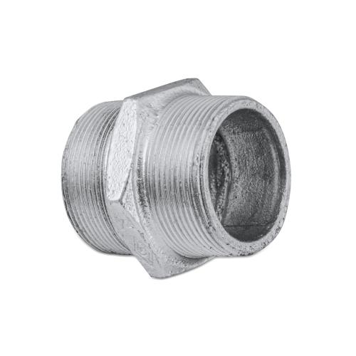 NIPEL DUPLO GALVANIZADO - 1/4